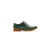 Satie verde alamo details beige handmade leather shoes - Cooperative Handmade