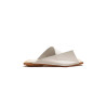 Miró B white nappa premium handmade leather sandals - Cooperative Handmade