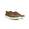 Baires fatty brown white handmade leather sneakers - Cooperative Handmade