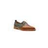 Luna multicolor green camel caramel alamo handmade leather shoes - Cooperative Handmade