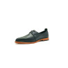 Luna black nappa green alamo handmade leather shoes - Cooperative Handmade