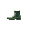 Hache green alamo black handmade leather ankle boots - Cooperative Handmade