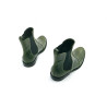 Hache green alamo black handmade leather ankle boots - Cooperative Handmade