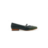 Ola black nappa green alamo handmade leather shoes - Cooperative Handmade