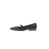 Ola black nappa green alamo handmade leather shoes - Cooperative Handmade