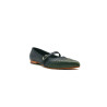 Ola black nappa green alamo handmade leather shoes - Cooperative Handmade