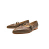 Ola camel cerato handmade leather shoes - Cooperative Handmade