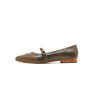 Ola camel cerato handmade leather shoes - Cooperative Handmade
