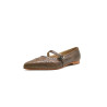Ola camel cerato handmade leather shoes - Cooperative Handmade