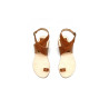 Jara *ng caramel cerato handmade leather sandals - Cooperative Handmade
