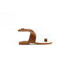 Jara *ng caramel cerato handmade leather sandals - Cooperative Handmade