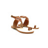 Jara *ng caramel cerato handmade leather sandals - Cooperative Handmade