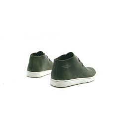 Chavo Sport green alamo black elastic white handmade leather shoes - Cooperative Handmade