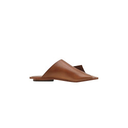 Miró B caramel alamo handmade leather sandals - Cooperative Handmade