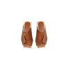 Miró B caramel alamo handmade leather sandals - Cooperative Handmade