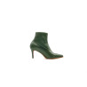 Nasáu green alamo handmade leather heels - Cooperative Handmade