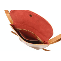 Q’ipi caramel ranger handmade leather backpack - Cooperative Handmade