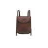 Q’ipi fatty brown handmade leather backpack - Cooperative Handmade