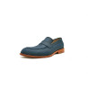 Otto fatty ocean blue handmade leather moccasins - Cooperative Handmade