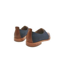 Luna version Lima caramel alamo fatty blue red ranger handmade leather shoes - Cooperative Handmade