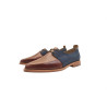 Luna version Lima caramel alamo fatty blue red ranger handmade leather shoes - Cooperative Handmade