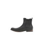 Hache matte black handmade leather ankle shoes - Cooperative Handmade