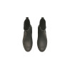Hache matte black handmade leather ankle shoes - Cooperative Handmade