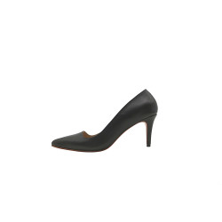 Porteña black nappa handmade leather heels - Cooperative Handmade