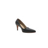 Porteña black nappa handmade leather heels - Cooperative Handmade