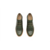 Chavo green alamo handmade leather shoes - Cooperative Handmade