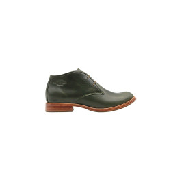 Chavo green alamo handmade leather shoes - Cooperative Handmade