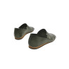 Nuna B green alamo black beige handmade leather sandals - Cooperative Handmade