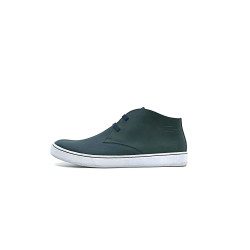 Chavo Sport fatty blue elastic handmade leather shoes - Cooperative Handmade