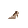 Porteña nude nappa handmade leather heels - Cooperative Handmade
