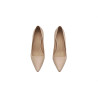 Porteña nude nappa handmade leather heels - Cooperative Handmade