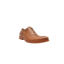 Satie caramel alamo handmade leather shoes - Cooperative Handmade