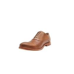 Satie caramel alamo handmade leather shoes - Cooperative Handmade
