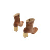Lulú caramel alamo natural handmade leather ankle boots - Cooperative Handmade