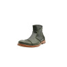 LA69 green alamo handmade leather ankle boots - Cooperative Handmade