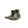 LA69 green alamo handmade leather ankle boots - Cooperative Handmade