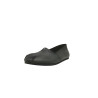Pampa Man total black fatty matte black handmade leather flat shoes - Cooperative Handmade