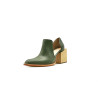 Alfonsina green alamo handmade leather heels - Cooperative Handmade