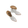 Pour Nina white nappa handmade leather boots - Cooperative Handmade