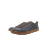 Baires fatty blue brown handmade leather sneakers - Cooperative Handmade