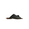 Miró B fatty black handmade leather sandals - Cooperative Handmade