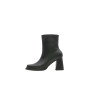 Lulú version B black nappa handmade leather ankle boots - Cooperative Handmade