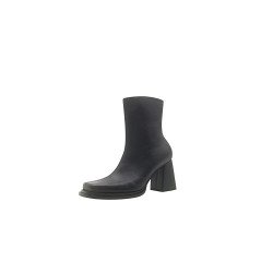 Lulú version B black nappa handmade leather ankle boots - Cooperative Handmade