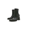 Lulú version B black nappa handmade leather ankle boots - Cooperative Handmade