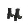 Lulú version B black nappa handmade leather ankle boots - Cooperative Handmade