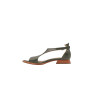 Mia green alamo handmade leather sandals - Cooperative Handmade